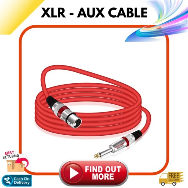 XLR to AUX Cable